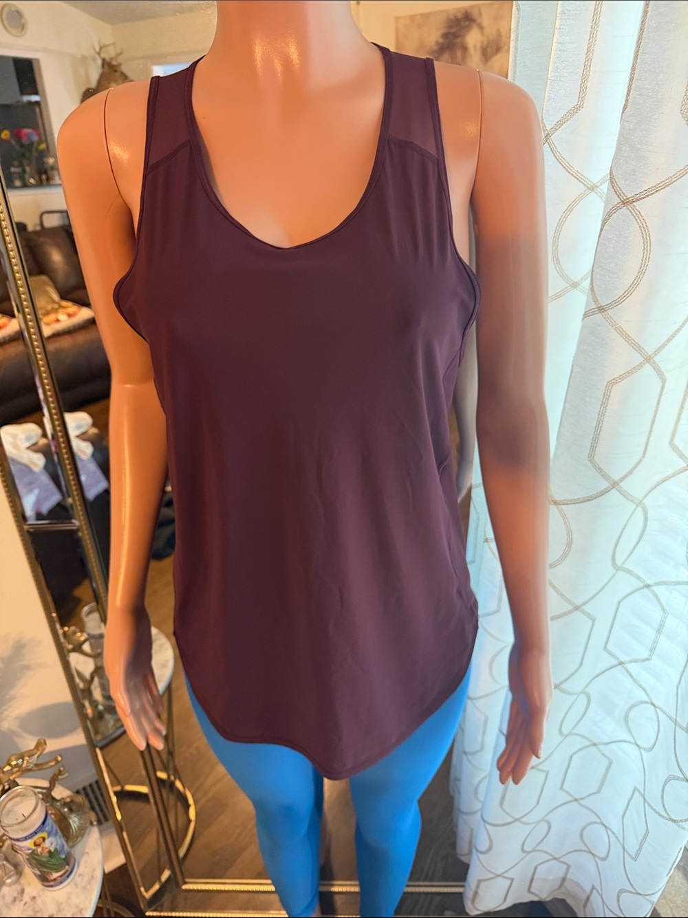 Women’s Plum Athletic Tank Top